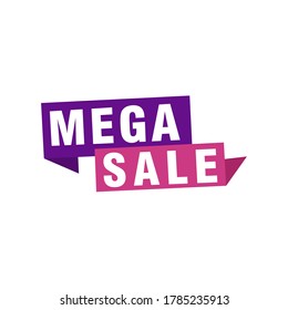 Sale banner template design, Big sale special offer. end of season special offer banner. vector illustration.