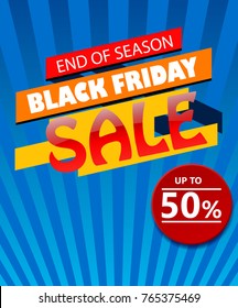 Sale banner template design, Big sale special offer. end of season. vector illustration.