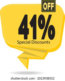 Diseño de plantillas de banner de venta con burbuja. Precio de oferta de descuento. Ilustración vectorial de cinta de papel 3D.