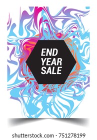 Sale banner template design, End of year sale, sale promotions, Modern and colorful Template background.
