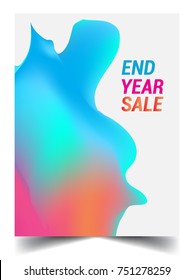 Sale Banner Template Design, End Of Year Sale, Sale Promotions, Modern And Colorful Template Background.