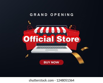 Sale banner template design, official store, Big sale special, Super Sale, end of season special offer banner, grand opening