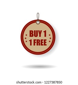 Sale banner template design, price tag icon