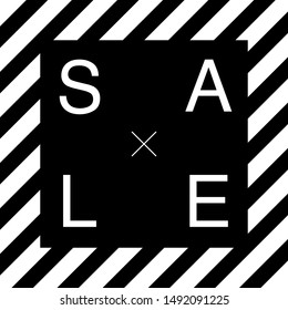 Sale banner template design. Social Media post. Modern elegant square promotion for social media mobile apps websites. Modern discount promo backgrounds with abstract geometric pattern.