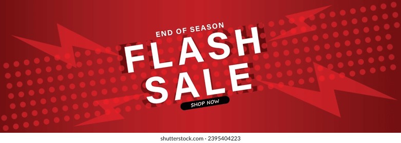 Sale banner template design . Super Sale, end of season special offer banner. vector illustration.