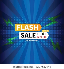 Sale banner template design . Super Sale, end of season special offer banner. vector illustration.