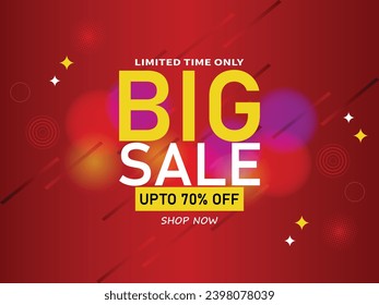 Sale banner template design . Super Sale, end of season special offer banner. vector illustration.