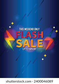 Sale banner template design . Super Sale, end of season special offer banner. vector illustration.