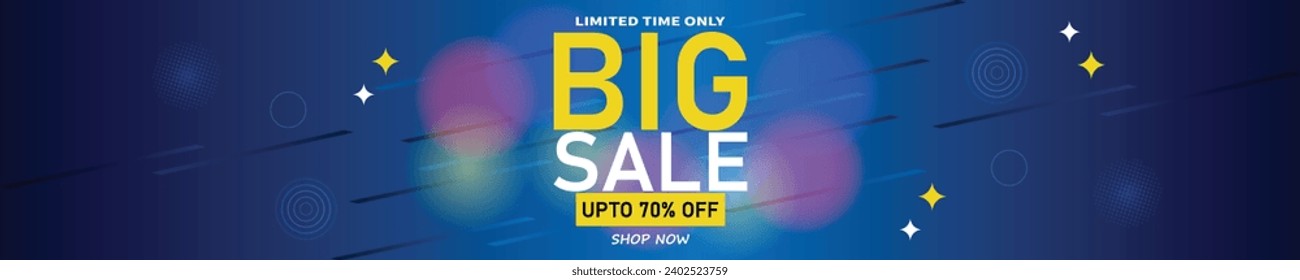 Sale banner template design . Super Sale, end of season special offer banner. vector illustration.