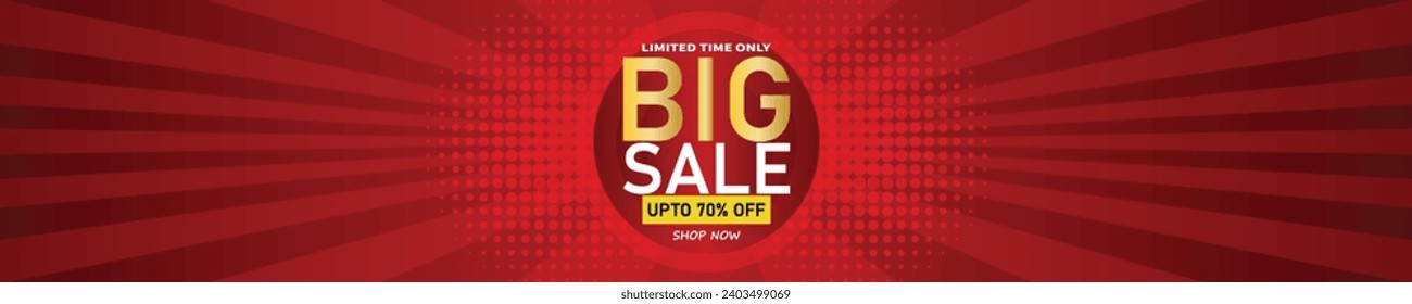 Sale banner template design . Super Sale, end of season special offer banner. vector illustration.
