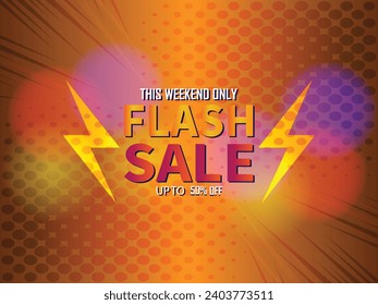 Sale banner template design . Super Sale, end of season special offer banner. vector illustration.