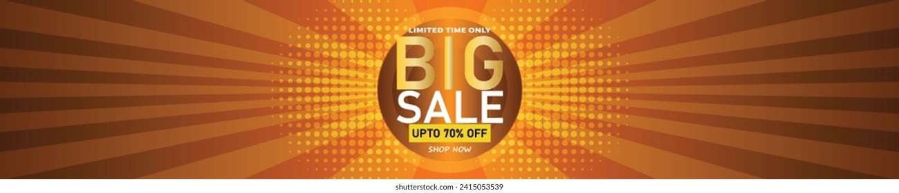 Sale banner template design . Super Sale, end of season special offer banner. vector illustration.