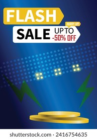 Sale banner template design . Super Sale, end of season special offer banner. vector illustration.