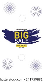 Sale banner template design . Super Sale, end of season special offer banner. vector illustration.