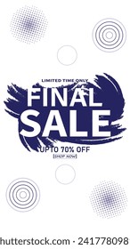 Sale banner template design . Super Sale, end of season special offer banner. vector illustration.