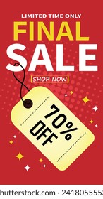Sale banner template design . Super Sale, end of season special offer banner. vector illustration.