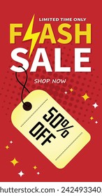 Sale banner template design . Super Sale, end of season special offer banner. vector illustration.