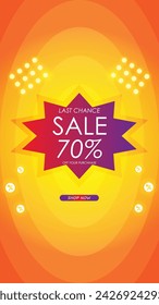 Sale banner template design . Super Sale, end of season special offer banner. vector illustration.