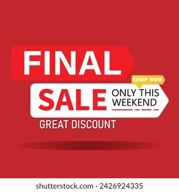 Sale banner template design . Super Sale, end of season special offer banner. vector illustration.