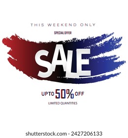 Sale banner template design . Super Sale, end of season special offer banner. vector illustration.