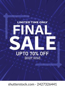 Sale banner template design . Super Sale, end of season special offer banner. vector illustration.