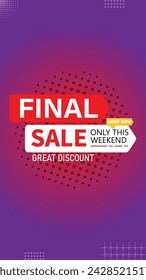Sale banner template design . Super Sale, end of season special offer banner. vector illustration.