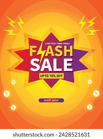 Sale banner template design . Super Sale, end of season special offer banner. vector illustration.