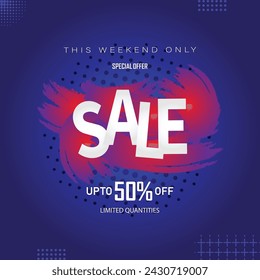 Sale banner template design . Super Sale, end of season special offer banner. vector illustration.