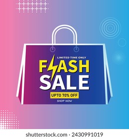 Sale banner template design . Super Sale, end of season special offer banner. vector illustration.
