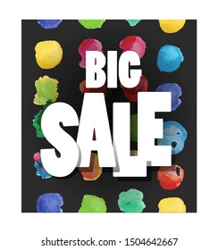 sale banner template design- vector banner
