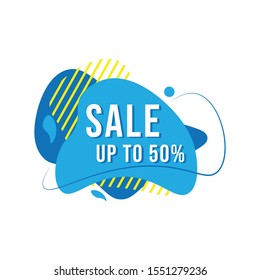 Sale banner template design Vector, Mega Sale Background design illustration. - Vector EPS10