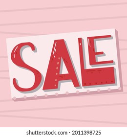 Diseño de plantillas de banner de venta. Ilustración vectorial.