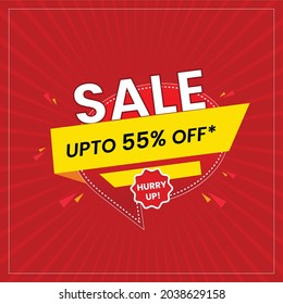 Sale banner, Sale banner template design, Vector illustration design.
