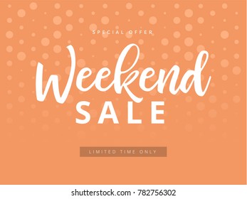 Sale banner template design. Vector illustration.