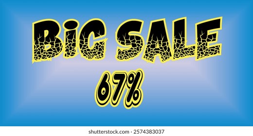 Sale banner template design with white light blue background, Big sale special offer to discount. End of season special offer banner, Super Sale. Vector illustration