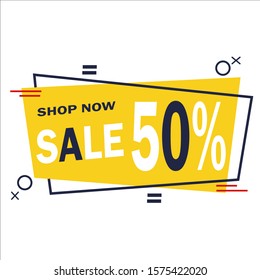 sale banner template design.promotion business.