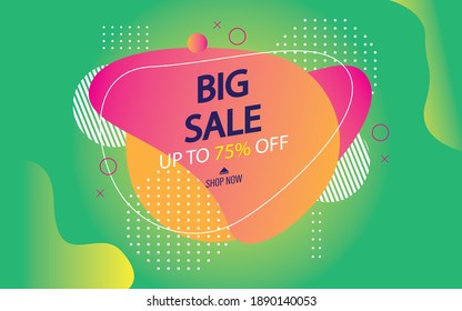 Sale banner template design,Super Sale end of season special offer banner. vector illustrations.