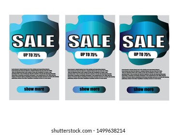 Sale banner template with Dynamic modern design,flash sale banners. special offer set