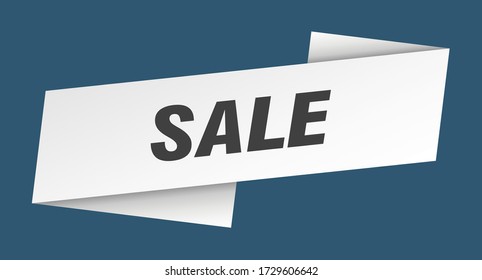 sale banner template. sale ribbon label sign