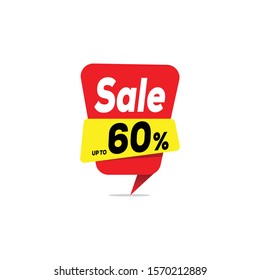 Sale banner template. vector format