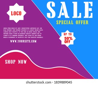 Sale banner templates design. special offer. Cyber monday sale discount. Black friday shopping icons. End of season best ultimate offer. Discount up to 50% off.  vector illustration.