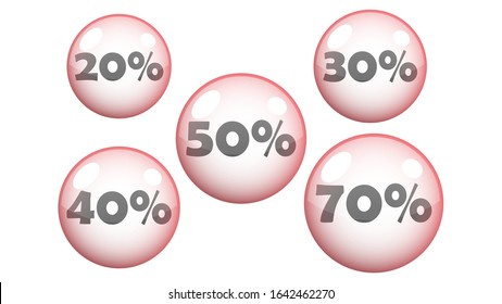Sale banner vector design, sale button