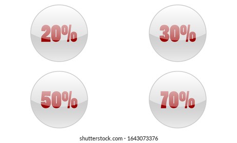 Sale banner vector design, sale button