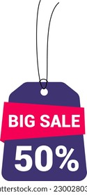 Sale Banner Vector Illustration, Discount, Sale, Elements, Special Offer, Big Sale, Mega Sale