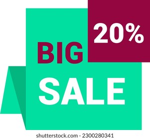 Sale Banner Vector Illustration, Discount, Sale, Elements, Special Offer, Big Sale, Mega Sale