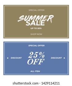 SALE BANNER VOUCHER BLACK FRIDAY TEMPLATE DESIGN