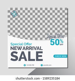 Sale Banner Web Social Media Template