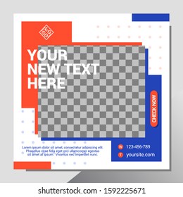 Sale Banner Web Social Media Template. EPS 10