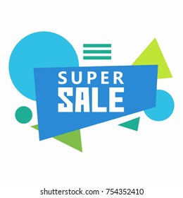 Sale banner for your promotion