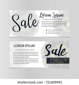 Sale banners design vector template business shopping